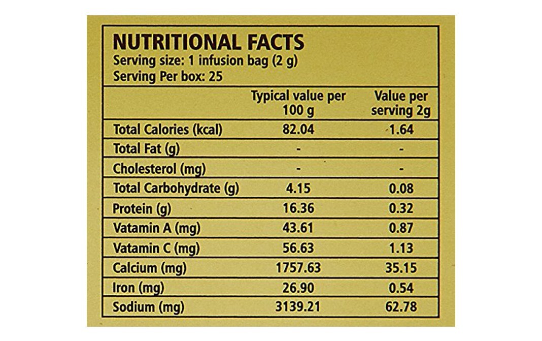Organic Tattva Organic Tulsi Ginger Tea    Box  20 pcs